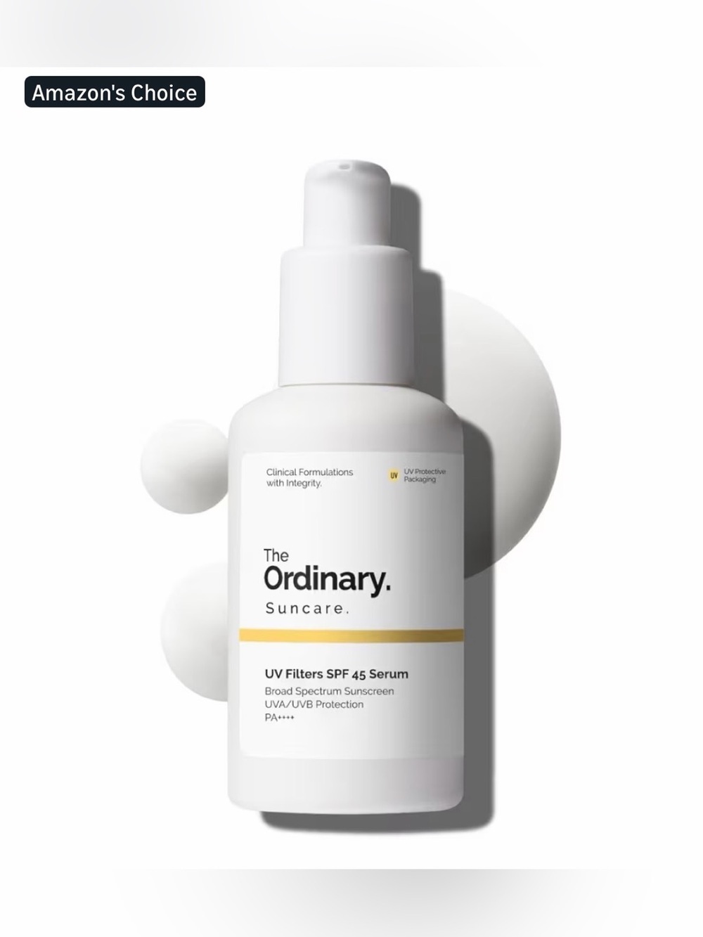 The Ordinary UV Filters SPF 45 Serum Sunscreen.  Full Size